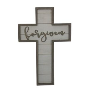 Decorative Wall Cross "Forgiven"
 by Spiritual Harvest 
16"